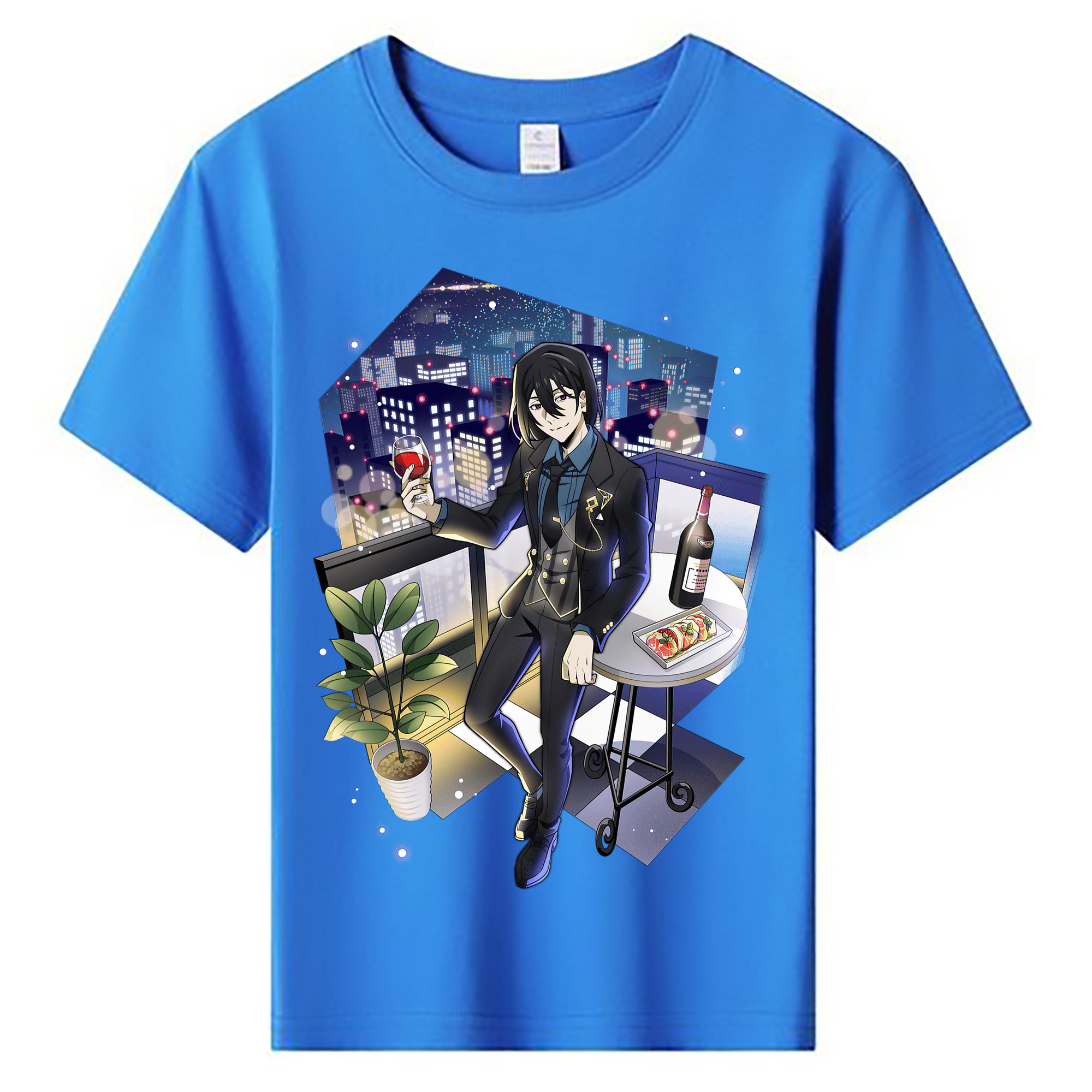 （画像用） 文豪ストレイドッグス Bungo Stray Dogs 綿100％キッズTシャツ（フロントプリント）